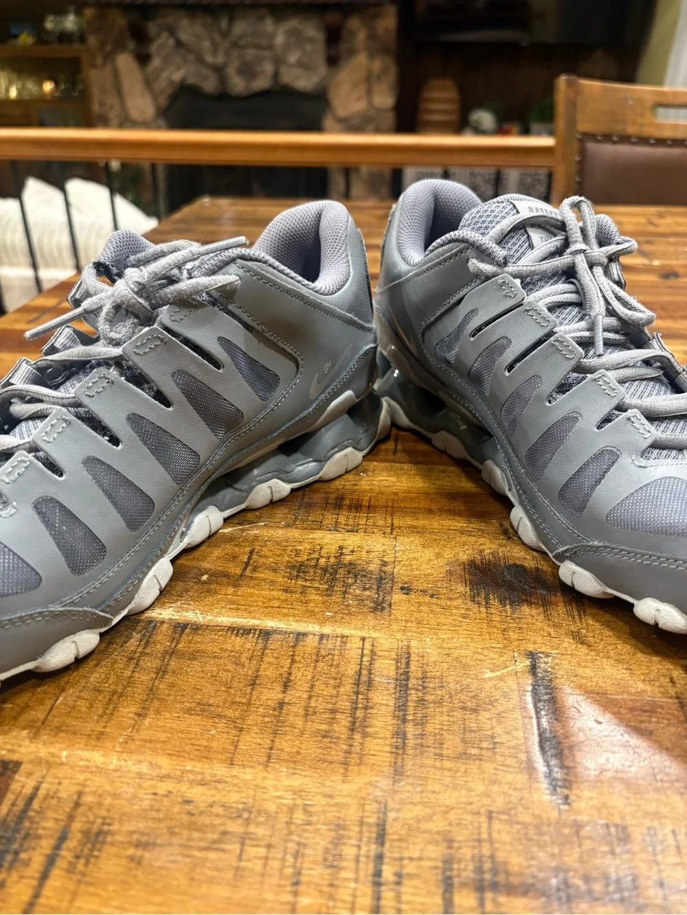 Nike Men’s Grey Reax 8 TR Running Shoes